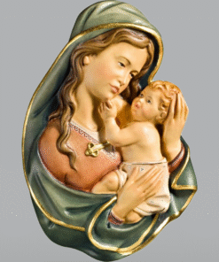 Nossa Senhora Sacun Relevo 24 cm