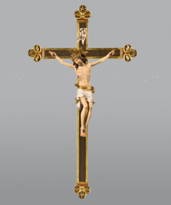 Cristo em cruz barroca 121 x 70 cm