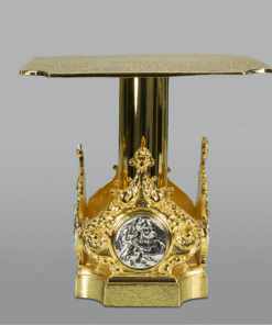 Base em Latão Dourado