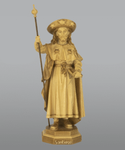 Santiago de Compostela Patinado (brunito) - 18 cm