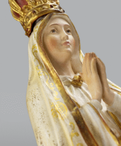 Nossa Senhora de Fátima Capelinha (envelhecida) - 83 cm
