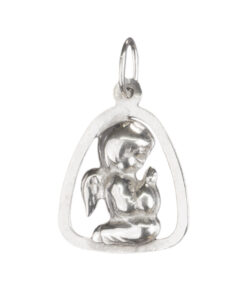 Medalha Anjo da Guarda em Prata – 16 mm