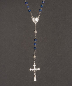 Terço Cristal Azul com aparição de Fátima